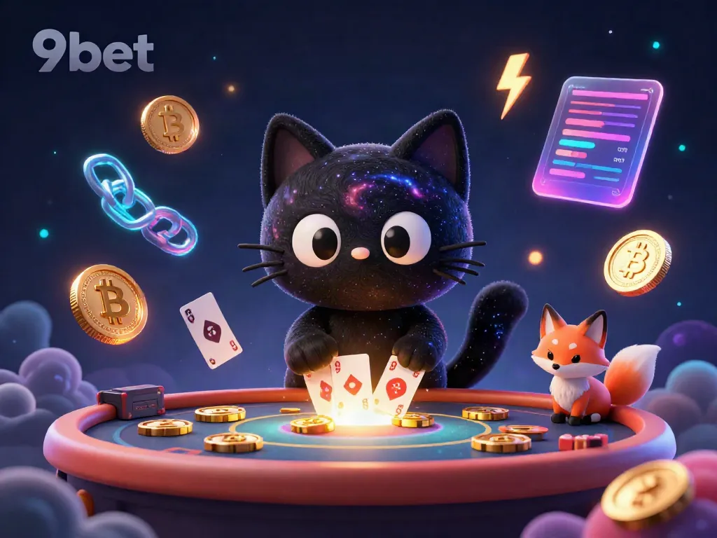 Engage in thrilling moments at 9bet as you win golden chips in a cosmic casino.