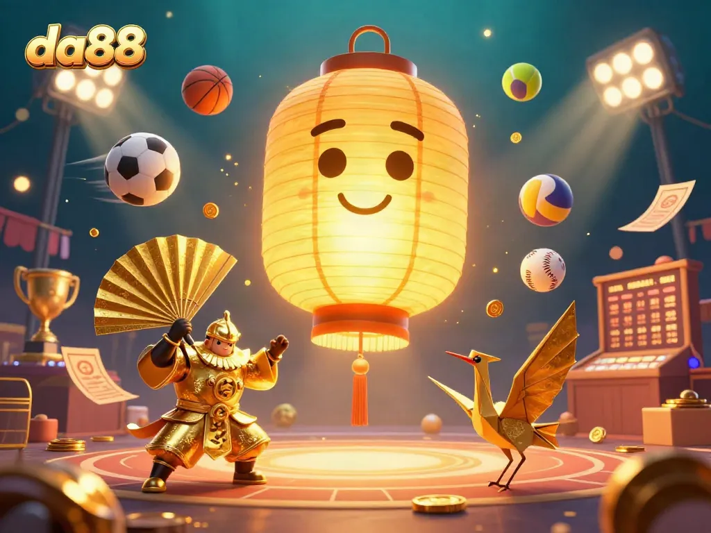 Join the action at da88 casino with vibrant characters and thrilling betting elements galore!