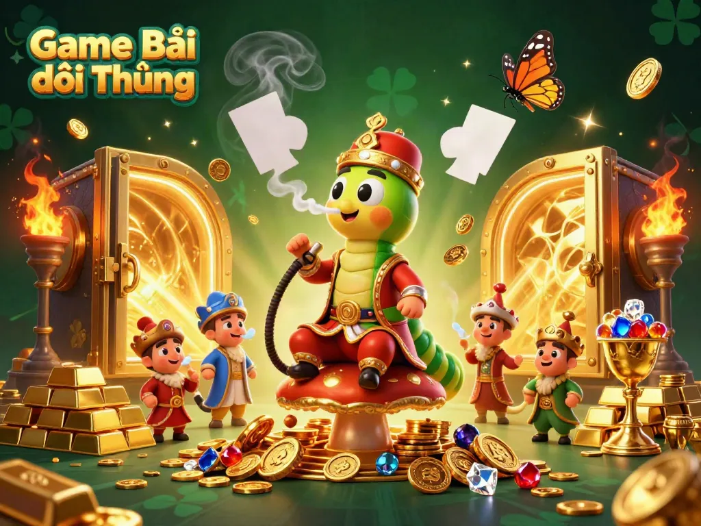 Experience thrilling moments with Game Bài Đổi Thưởng in an imaginative casino atmosphere.