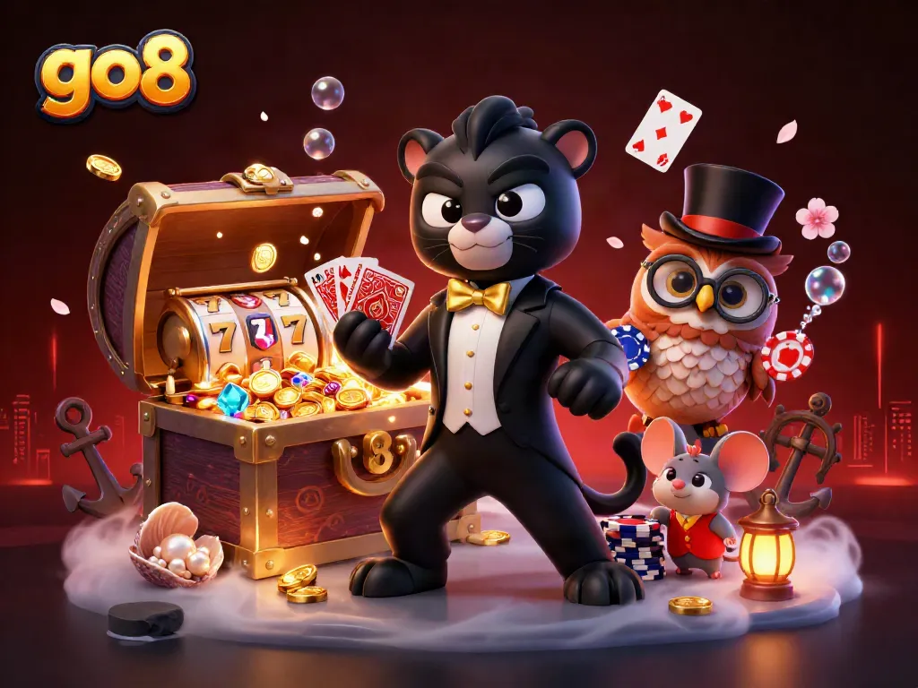 Engage with go8's thrilling casino realm featuring dynamic card dealing and poker excitement.