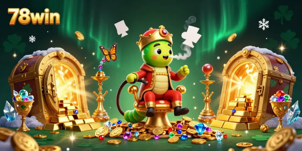 Engage in exciting gameplay at 78win with colorful casino elements and vivid characters.