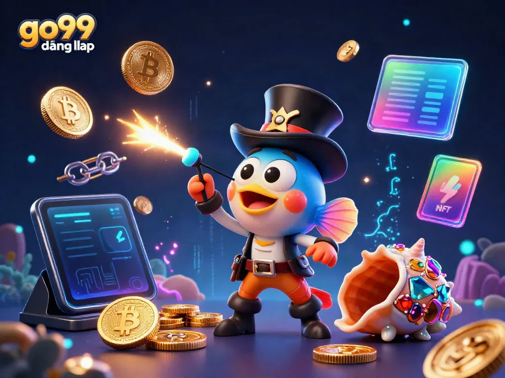Experience exciting gameplay at go99 đăng nhập, featuring vibrant 3D characters and dynamic gaming elements.