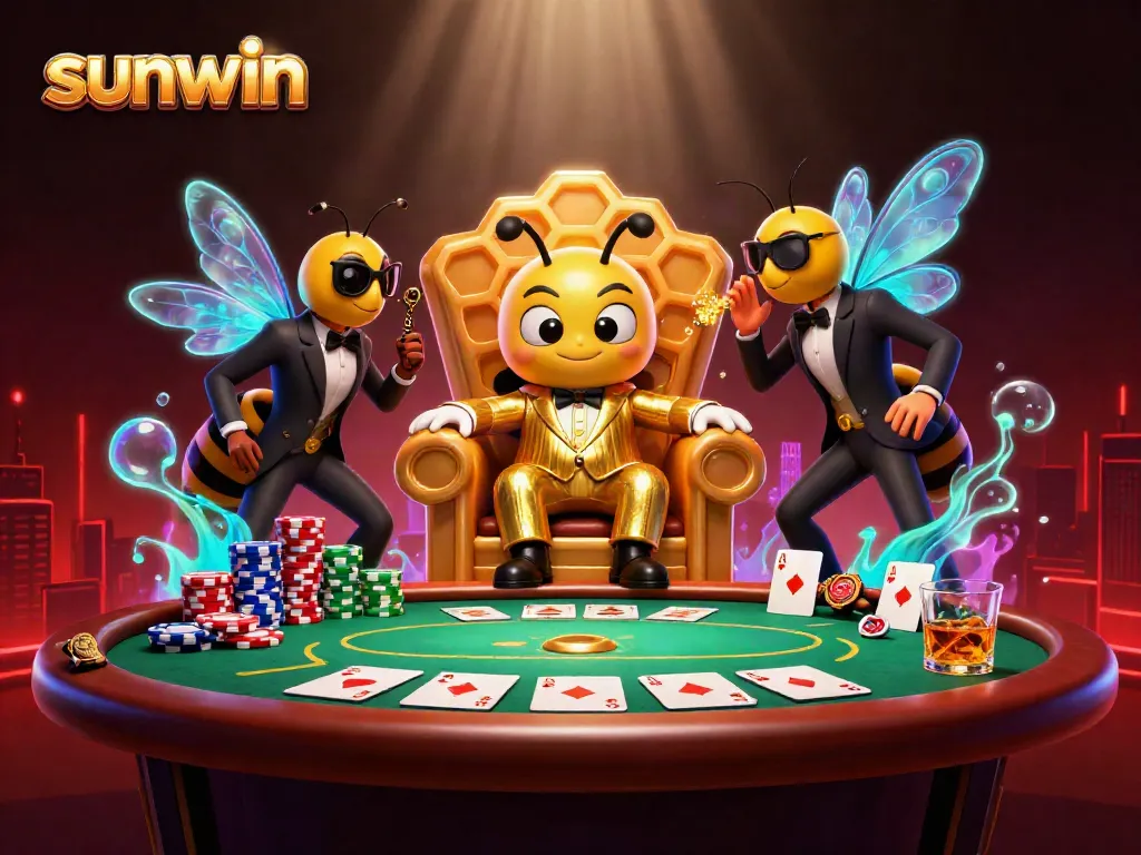 Experience the thrill of sunwin in a vibrant casino filled with action and excitement.